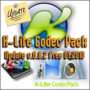 K-Lite Codec Pack Update v.6.8.2 Free 01.2010