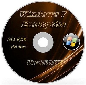 Windows 7 SP1 RTM х86 Enterprise UralSOFT 6.1.7601 (2011/Rus)