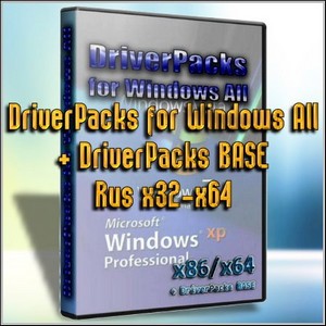 DriverPacks for Windows All + DriverPacks BASE Rus x32-x64