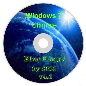Windows 7 Ultimate Blue Planet by SEM 4.1 RUS (2011/x86)