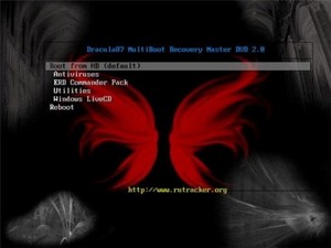 MultiBoot Recovery Master DVD 2.0 by Dracula87 (2011)