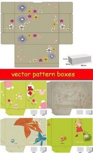    ( Vector pattern boxes )