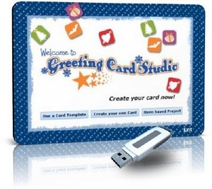 AMS Greeting Card Studio 5.0 Portable
