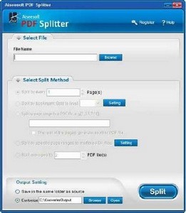 Aiseesoft PDF Splitter 3.0.16 Portable