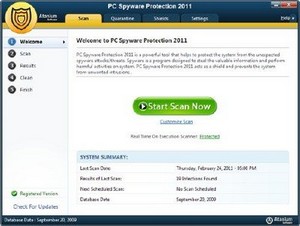 Atanium PC Spyware Protection 2011 1.0.648.9935 Portable