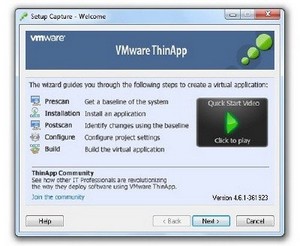 VMWare ThinApp 4.6.1 Build 361923 Portable