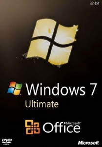 Windows 7 SP1 Ultimate & MS Office 2010 DVD by DJ Hay Rus