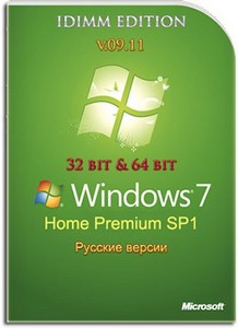 Seven Home Premium SP1 IDimm Edition v.09.11 -(2011)