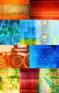 Abstract Backgrounds yellow and blue
