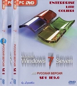 Windows 7 Enterprise SP1 x86-x64 ru-RU Lite & Colibri IE9 (4 in 1) by LBN
