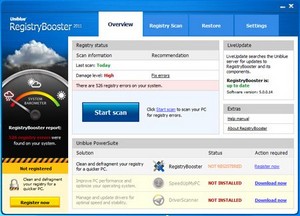 Uniblue RegistryBooster 2011 6.0.0.6 Rus
