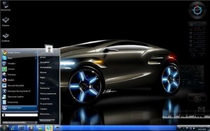 Windows 7 Dark Blue Ultimate SP1 x86 Rus v5.4