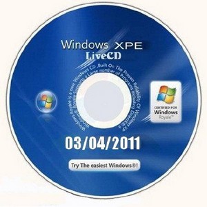 LiveCD Windows XPE (03/04/2011)