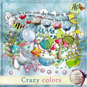 - -   | Scrap kit - Crazy colors