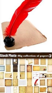 Stock Photo - Big collection of papers 2