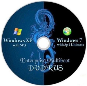 Windows XP with SP3 & Windows 7 with Sp1 Ultimate, Enterprise Multiboot DVD ...