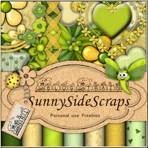 Scrap kit - Sunny Side Scraps BlogTrain Nr1