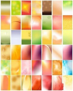 Delicate abstract backgrounds ( )