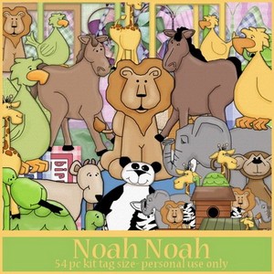 Scrap-kit - Noah Noah
