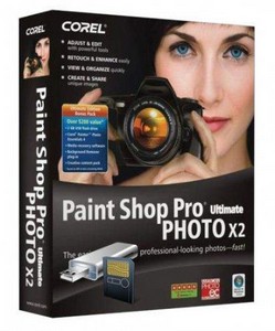 Corel Paint Shop Pro Photo Ultimate:- X2 v 12.50 Portable