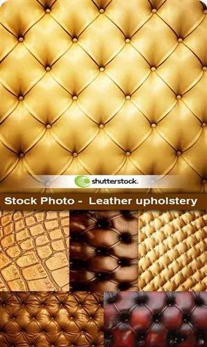 Stock Photo - Leather upholstery ( )
