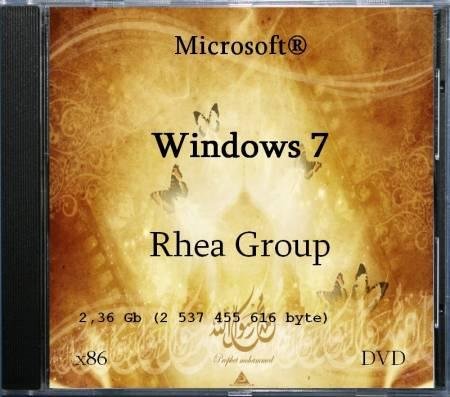 Windows 7 All SP1 x86 Rus Rhea Group 5-in-1