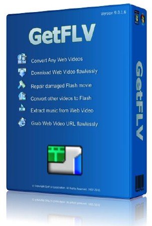 GetFLV Pro v 9.0.1.6 & Portable ML/Rus
