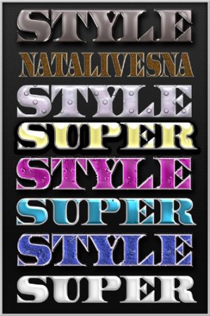 Photoshop  - Super Styles 