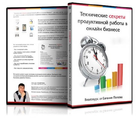 Секреты продуктивной работы в онлайн-бизнесе от Е. Попова (Интерактивный ди ...