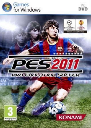 Pro Evolution Soccer 2011 + UPS 2011 (2010/RUS/ENG/RePack)