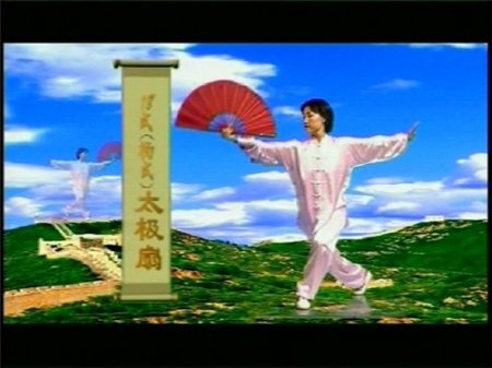 Ян Тайцзи веер 18 форм / 18 form Yang style Taiji fan (2002) DVD5