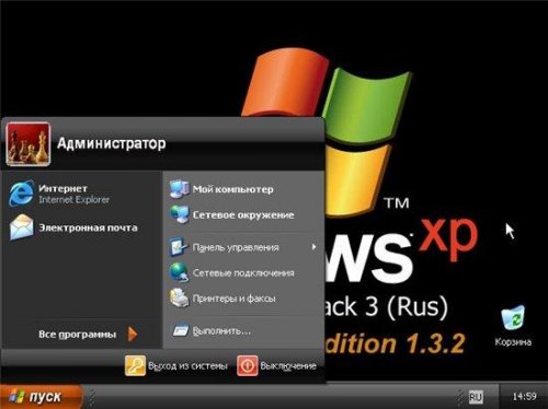 Windows XP SP3 (Rus) x86 AstraL Edition 1.3.2  23.06.2011