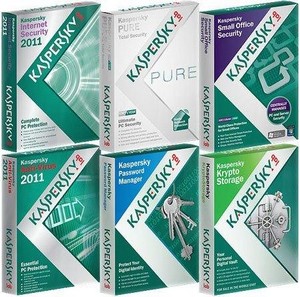 Kaspersky Products 2011 Full Lifetime License