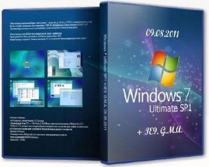 Windows 7 Ultimate SP1 + IE9. G.M.A. (7601) (x64) (09/08/2011/RUS)