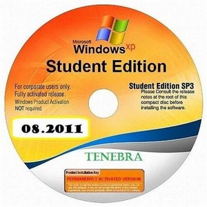 Microsoft Windows XP SP3 Corporate Student Edition August (2011/ENG/RUS)