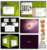 Windows 8 Skin Pack V4.0  Lion Skin Pack V8.0  Ubuntu Skin Pack V6.0 for Windows 7