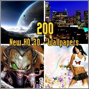 200 New HQ 3D - Wallpapers (2011/jpg)