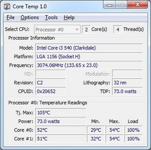 Core Temp 1.0 RC1