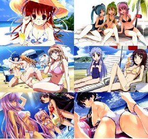 Anime Girls Swimsuits Vol.3