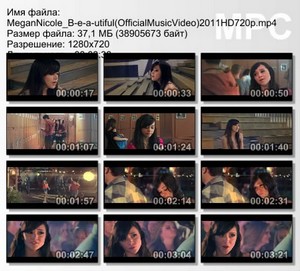 Megan Nicole - B-e-a-utiful (Official Music Video) 2011 HD 720p