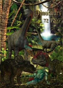 Клипарт  – Динозавры/ Dinosaurs