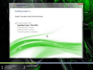 Windows 7 LeddHedd Sceptor 32-Bit Professional (ENG/2011)