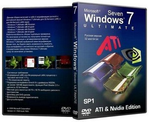 Windows 7 Ultimate SP1 ATI & Nvidia Edition x86-x64 6.1.7601.17514 Rus