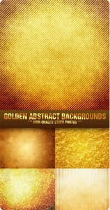 Текстуры - Золотые абстрактные фоны