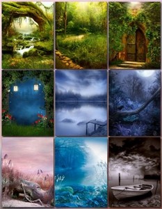 Nature and Fantasy Backgrounds /  