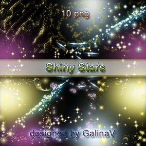   PNG | Shiny Stars