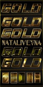 Золотые стили 2/ Styles Gold 2