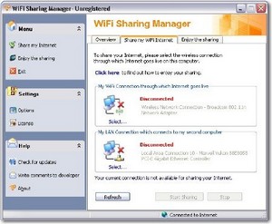 WiFi Sharing Manager v2.0.0