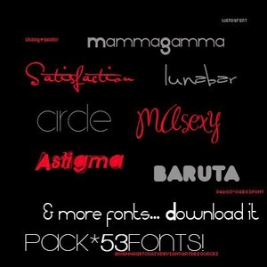 53 Fonts For Designers