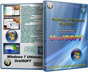 Windows 7x86 Ultimate UralSOFT & SUBZERO+mini WPI v.7.10 (2011/RUS)